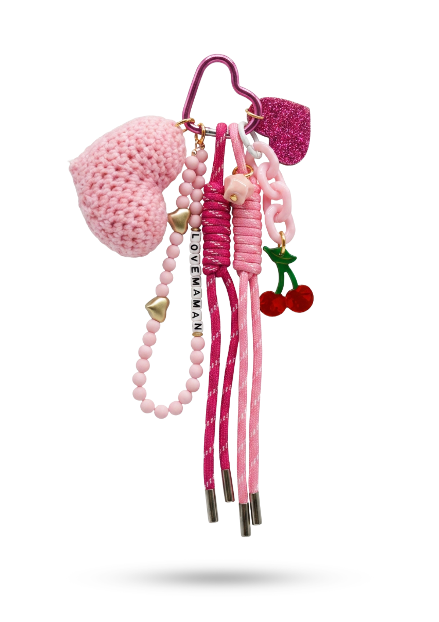 Grigri de Sac Cœur Crochet