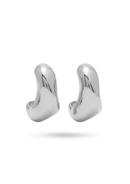 Boucles d'Oreilles Acier Inoxydable Femme Design