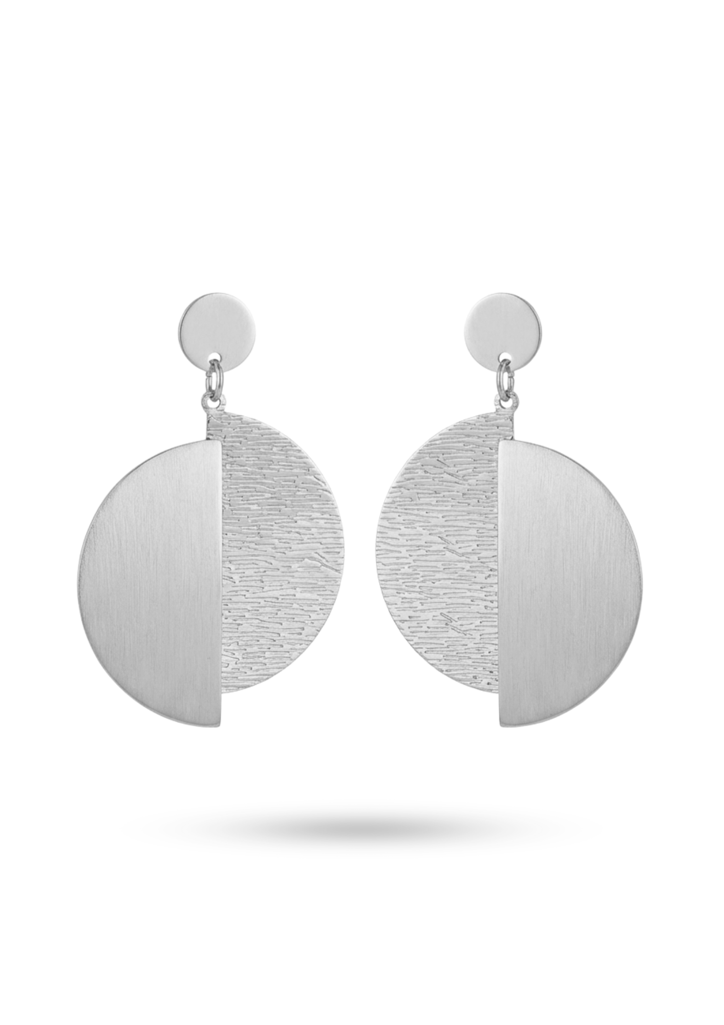 Boucles d'Oreilles Acier Inoxydable Géométrique