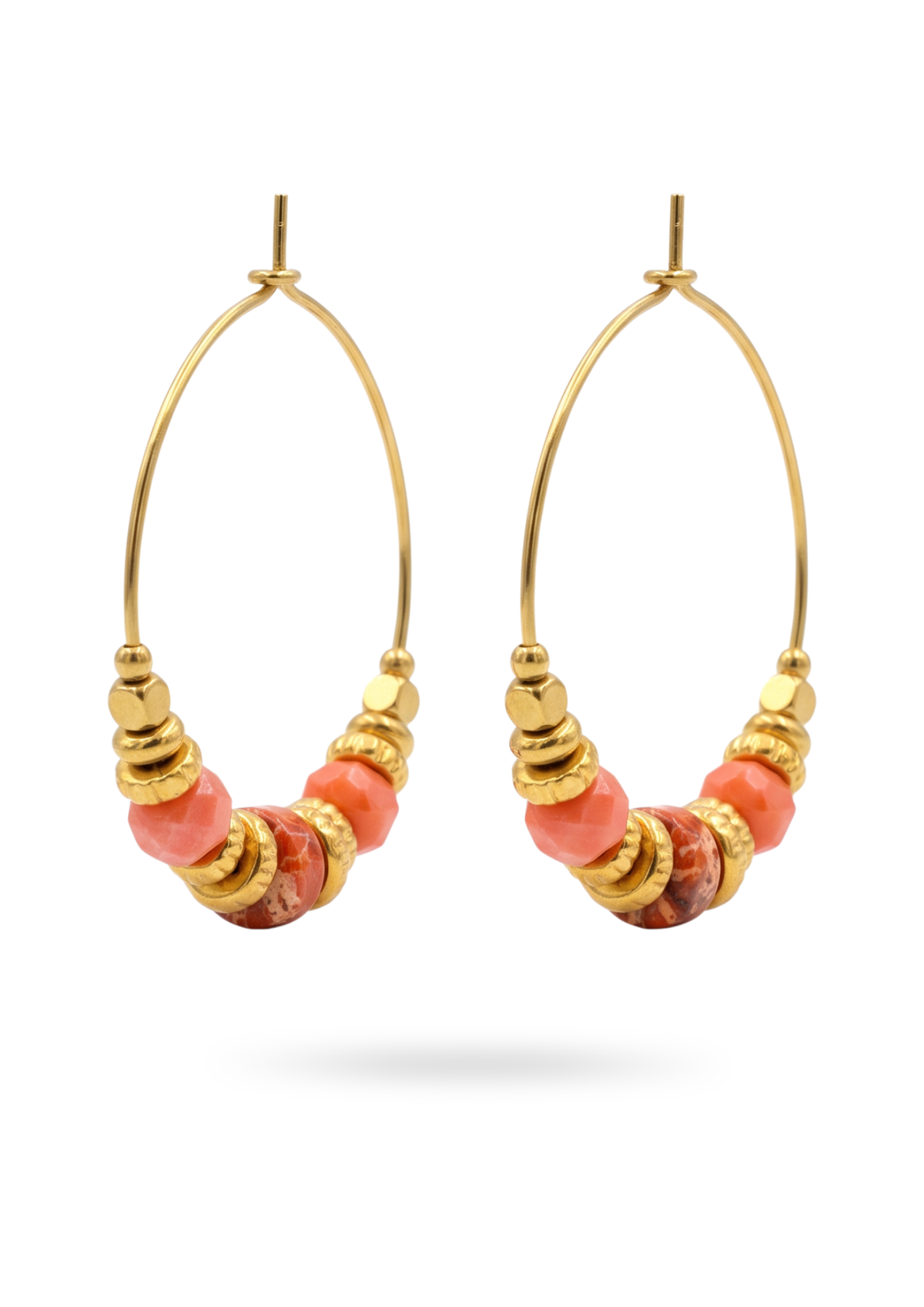 Boucles d'Oreilles Acier Inoxydable Calie