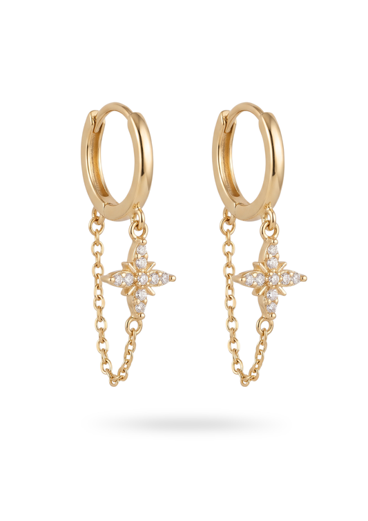 Boucles d'Oreilles Acier Inoxydable Helena