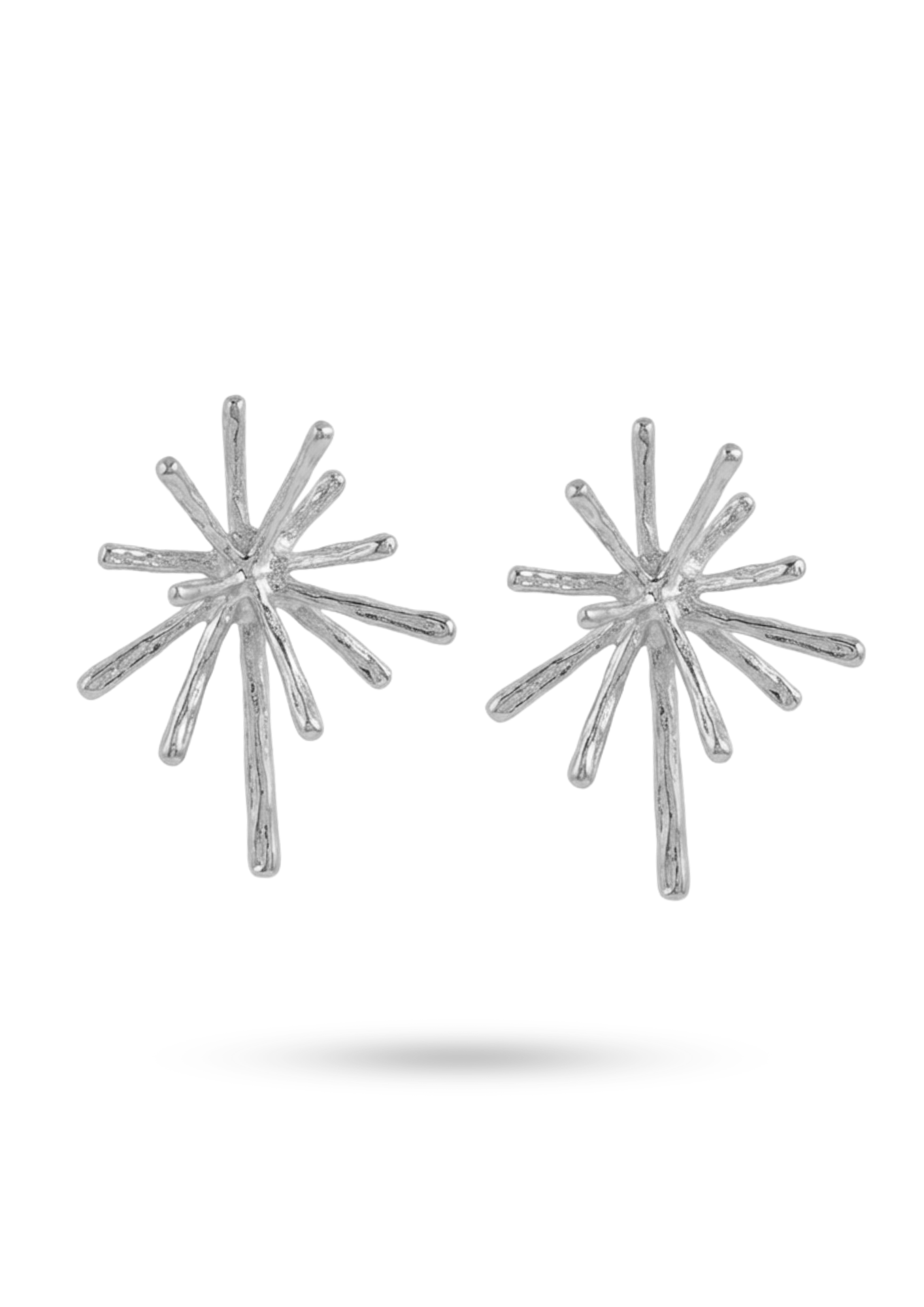 Boucles d'Oreilles Acier Inoxydable Artifice