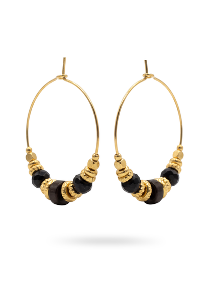 Boucles d'Oreilles Acier Inoxydable Calie