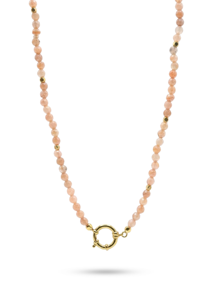 Collier Acier Inoxydable Sophie perles
