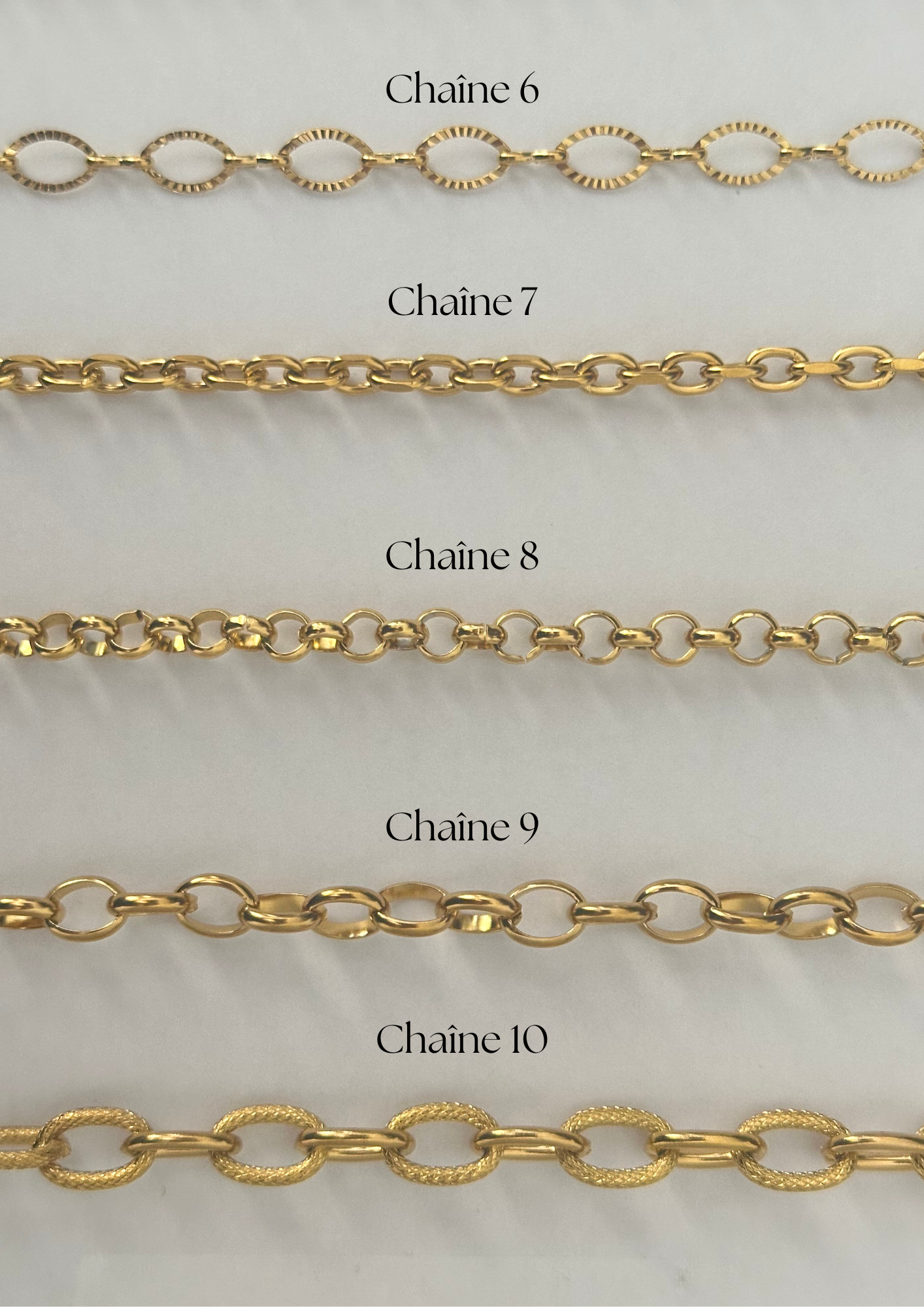 Collier charms personnalisable or