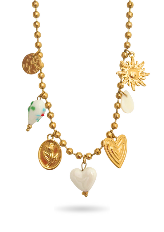 Collier Multi Charms