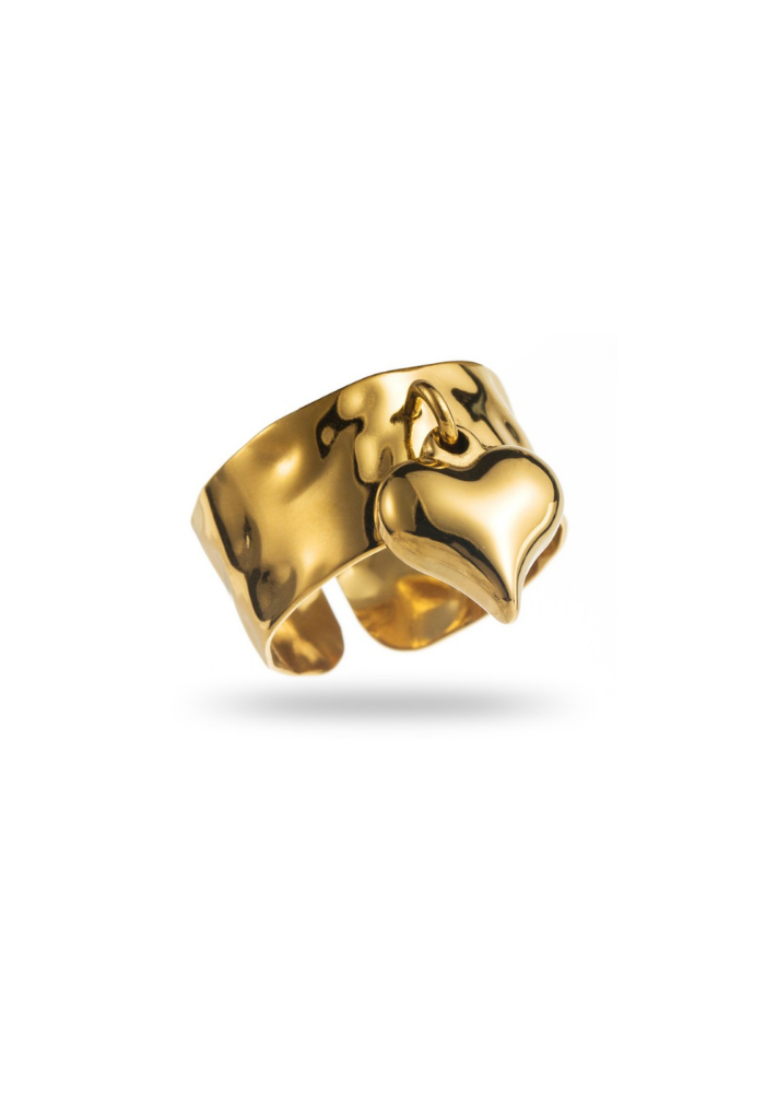 Bague Breloque Cœur