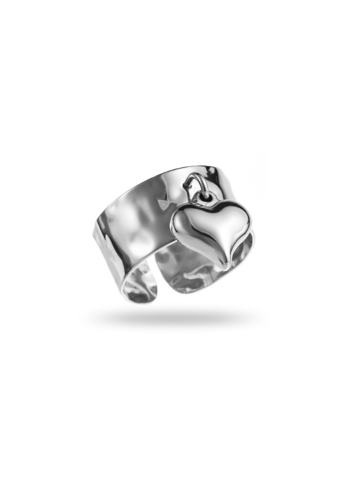 Bague Breloque Cœur