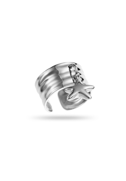 Bague Breloque Étoile de Mer