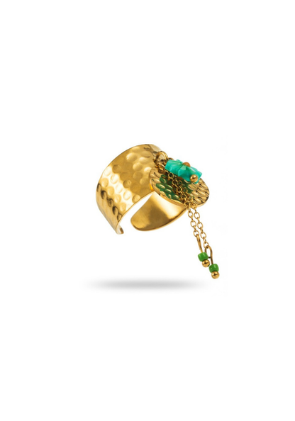 Bague Breloque Chaîne pas cher