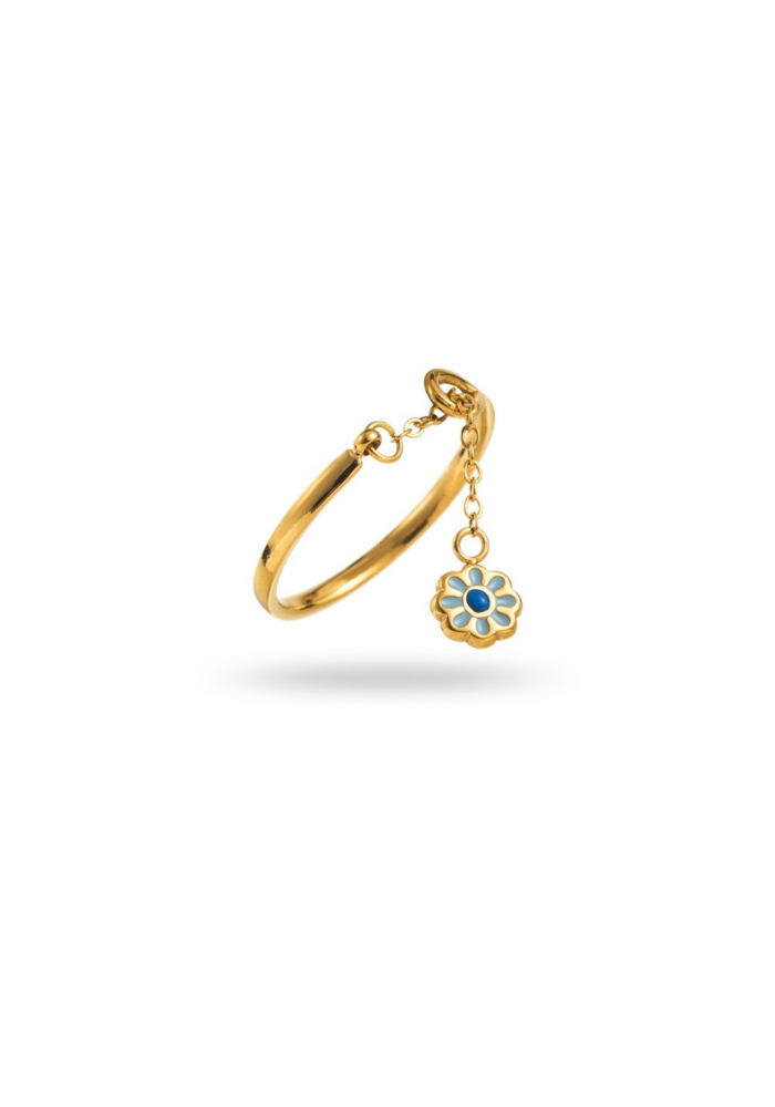 Bague Breloque Fleur