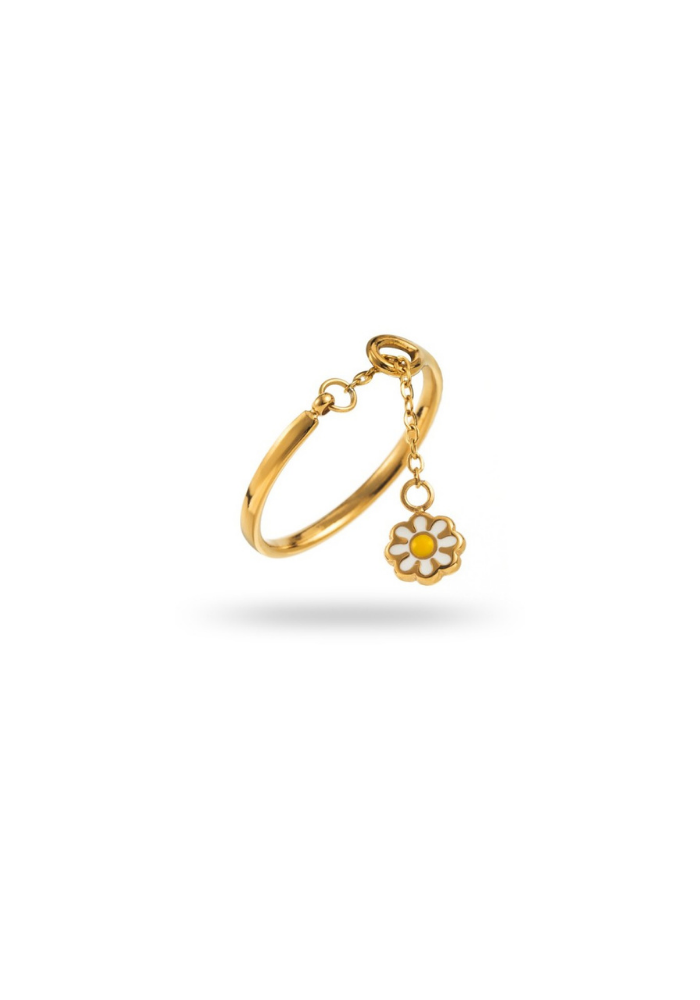 Bague Breloque Fleur