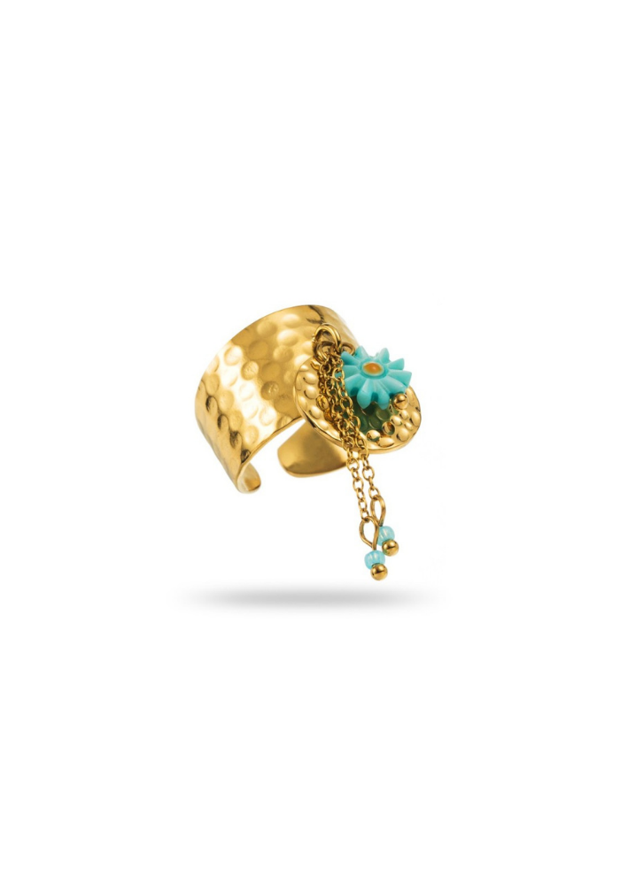 Bague Breloque Chaîne pas cher