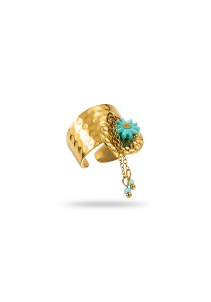 Bague Breloque Chaîne pas cher