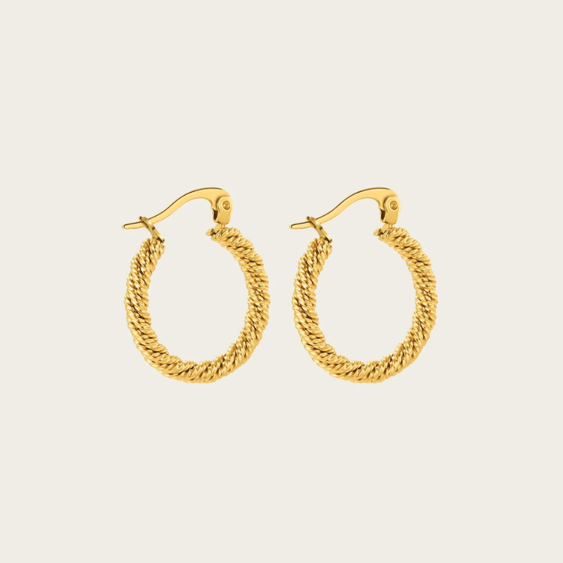 AUDREY | Boucles d'oreilles acier inoxydable