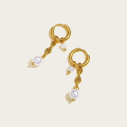 GABRIELLE | Boucles d'oreilles acier inoxydable