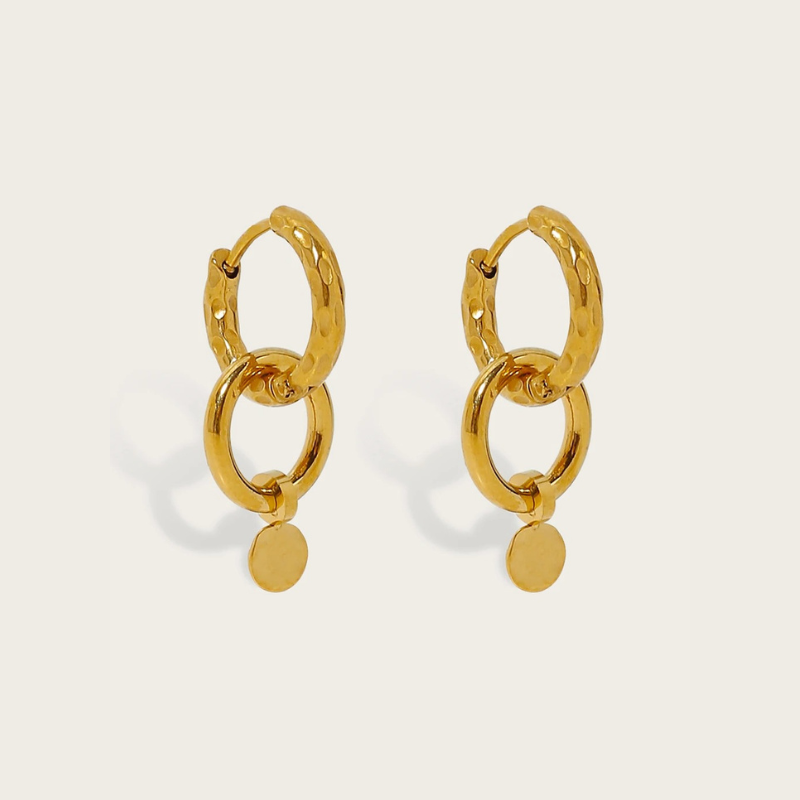 VICTORIA | Boucles d'oreilles acier inoxydable