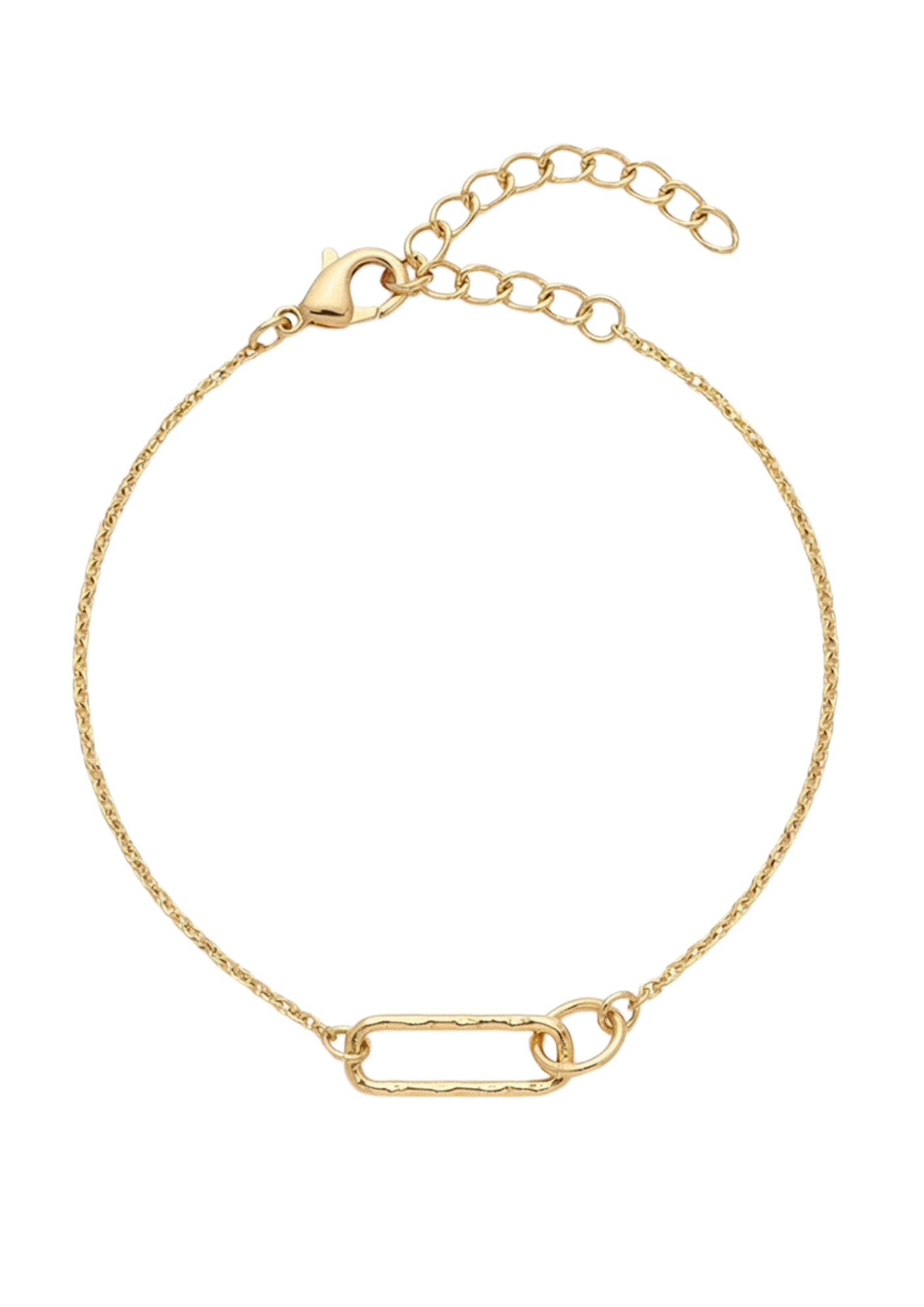 Bracelet Acier Inoxydable Maillon Rectangulaire