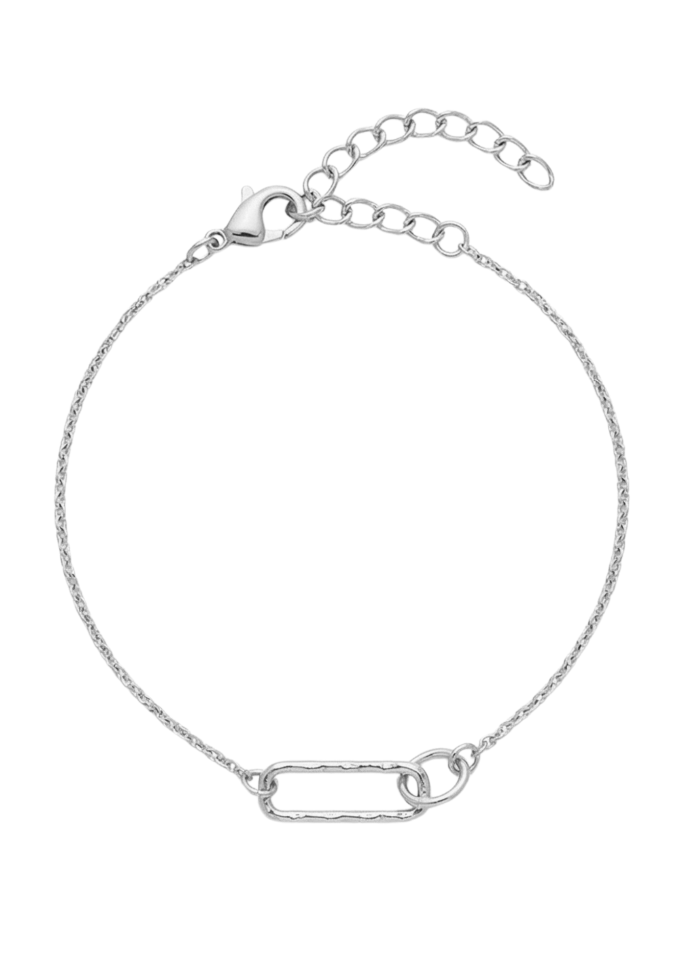 Bracelet Acier Inoxydable Maillon Rectangulaire