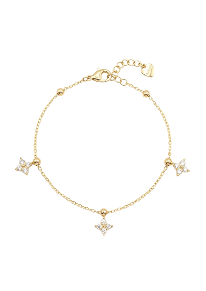 Bracelet Acier Inoxydable Pendentif Étoile
