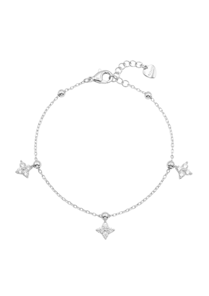 Bracelet Acier Inoxydable Pendentif Étoile