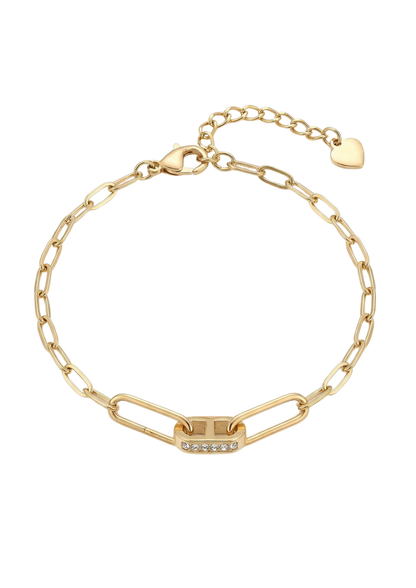 Bracelet Acier Inoxydable Triple Rectangle