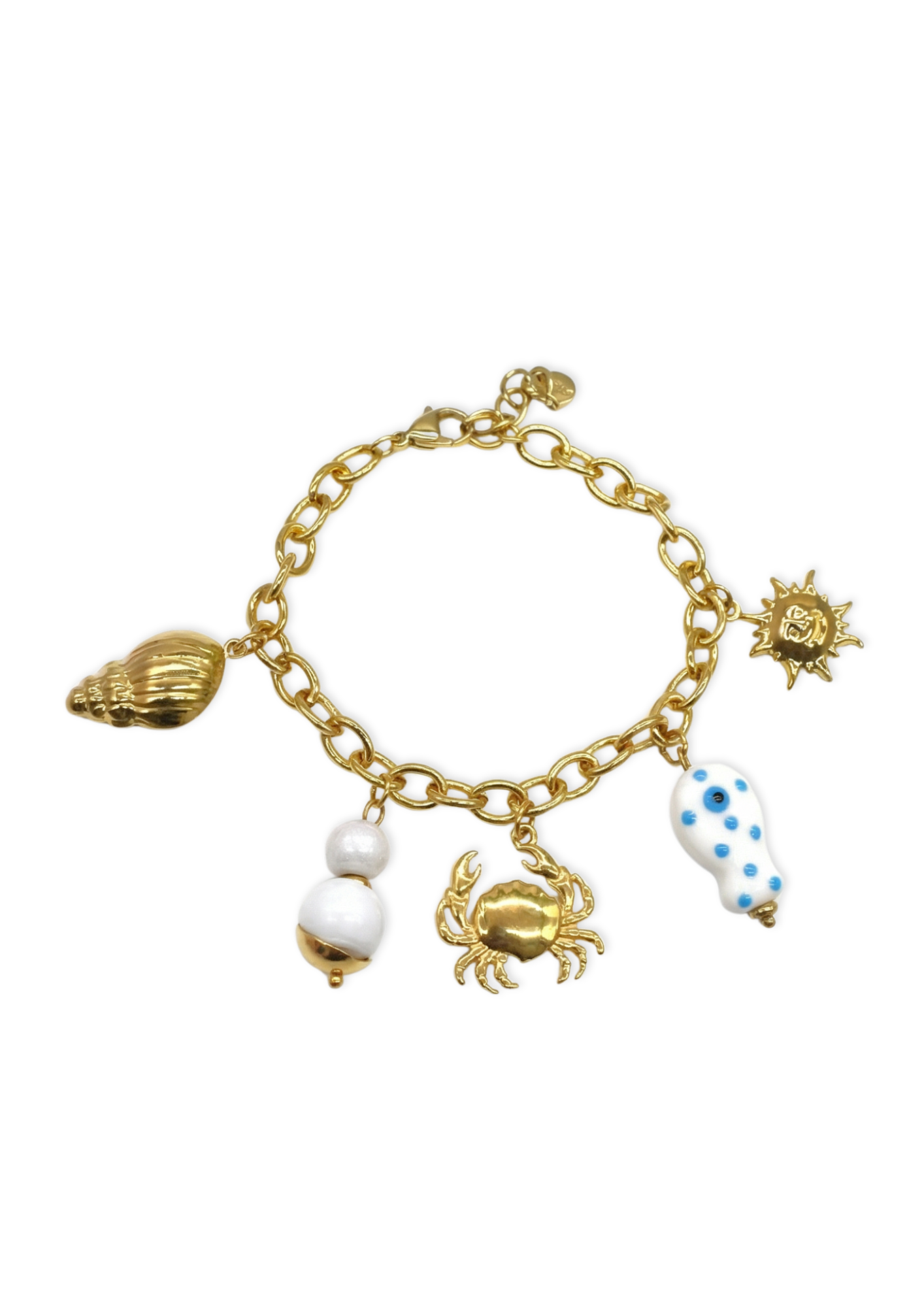 Bracelet Charms Crabe
