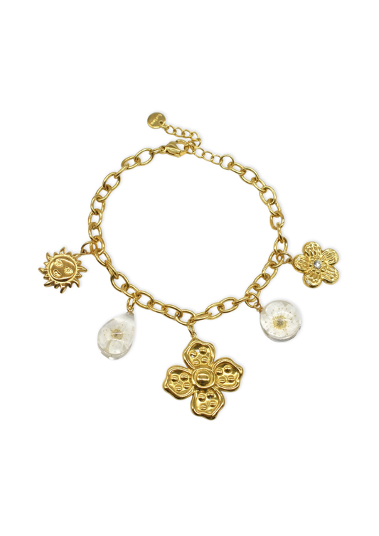 Bracelet Charms Floral