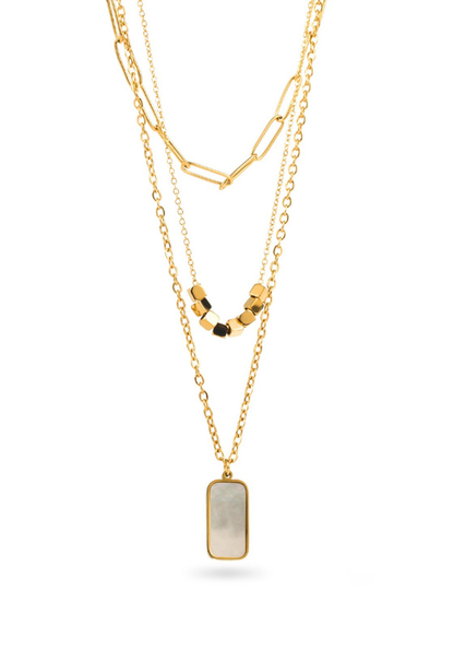 Triple Collier Acier Inoxydable