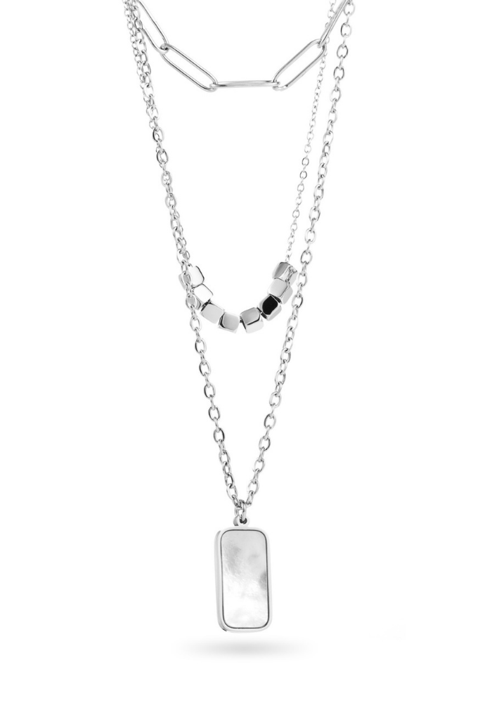 Triple Collier Acier Inoxydable
