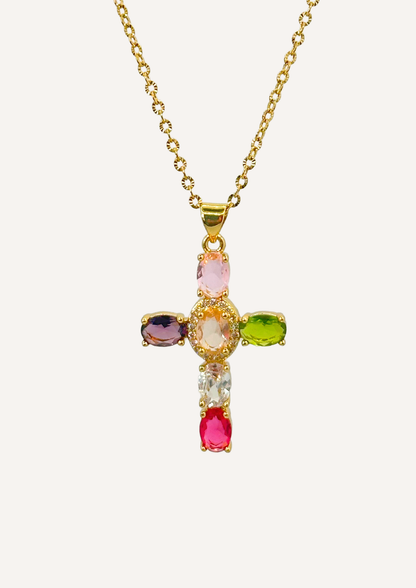 Collier Croix Dalila