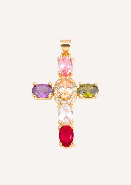 Collier Croix Dalila