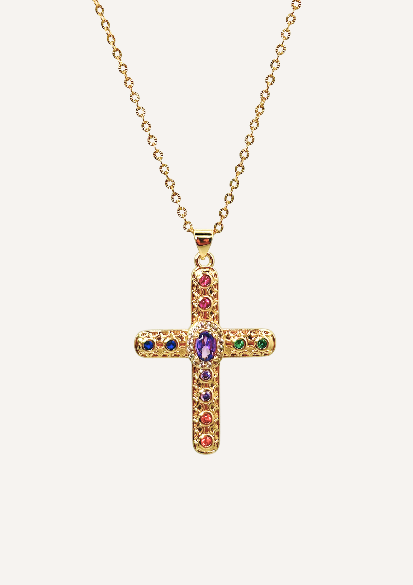 Collier Croix Élisabeth