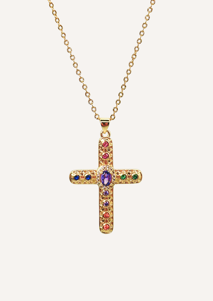 Collier Croix Élisabeth