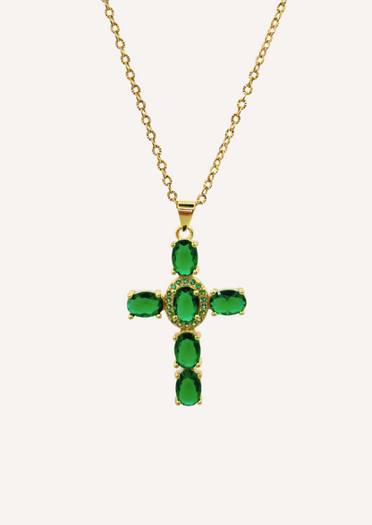 Collier Croix Ève