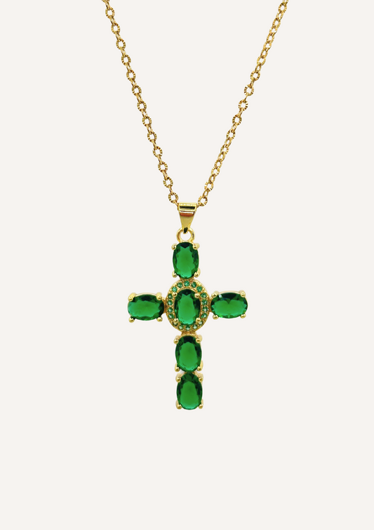 Collier Croix Ève