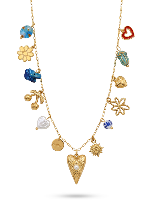 Collier Charms Été Femme