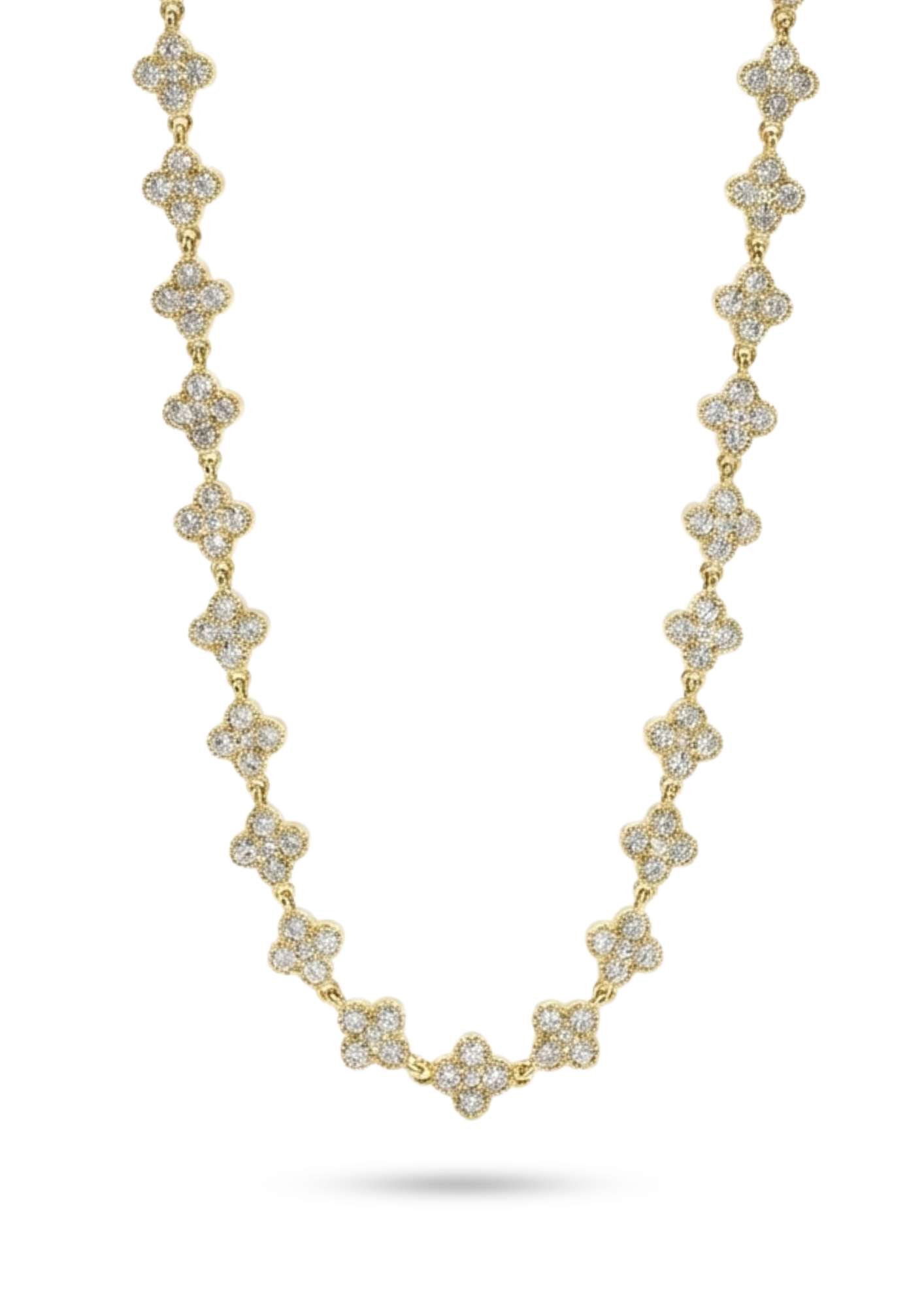 Collier Trèfle Multicolore pas cher