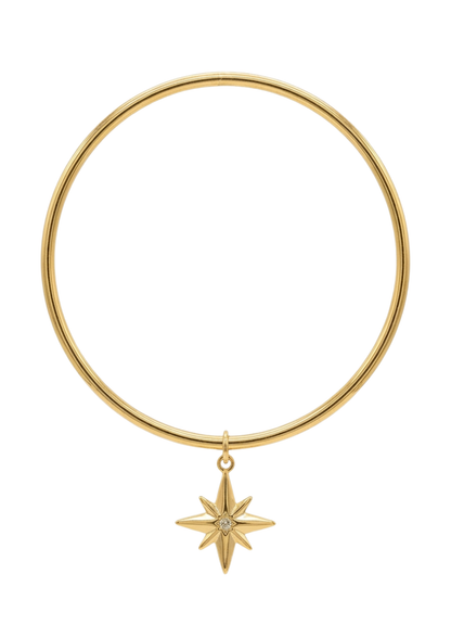 Jonc Breloque Étoile Zircon
