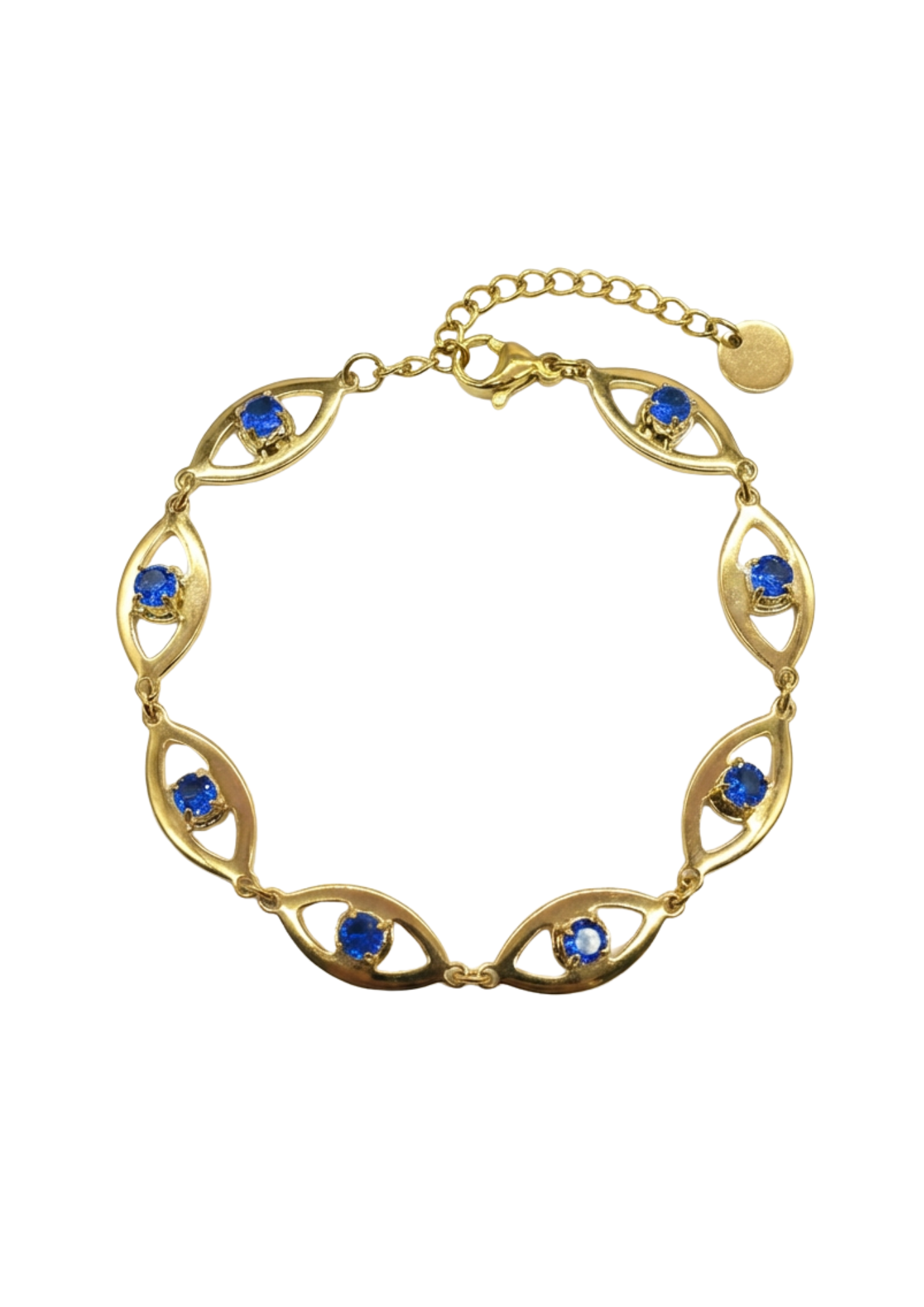 Bracelet Acier Inoxydable Œil