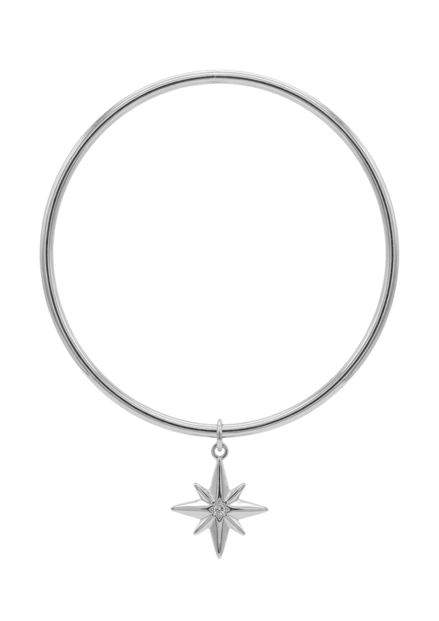 Jonc Breloque Étoile Zircon