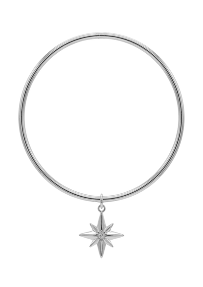 Jonc Breloque Étoile Zircon