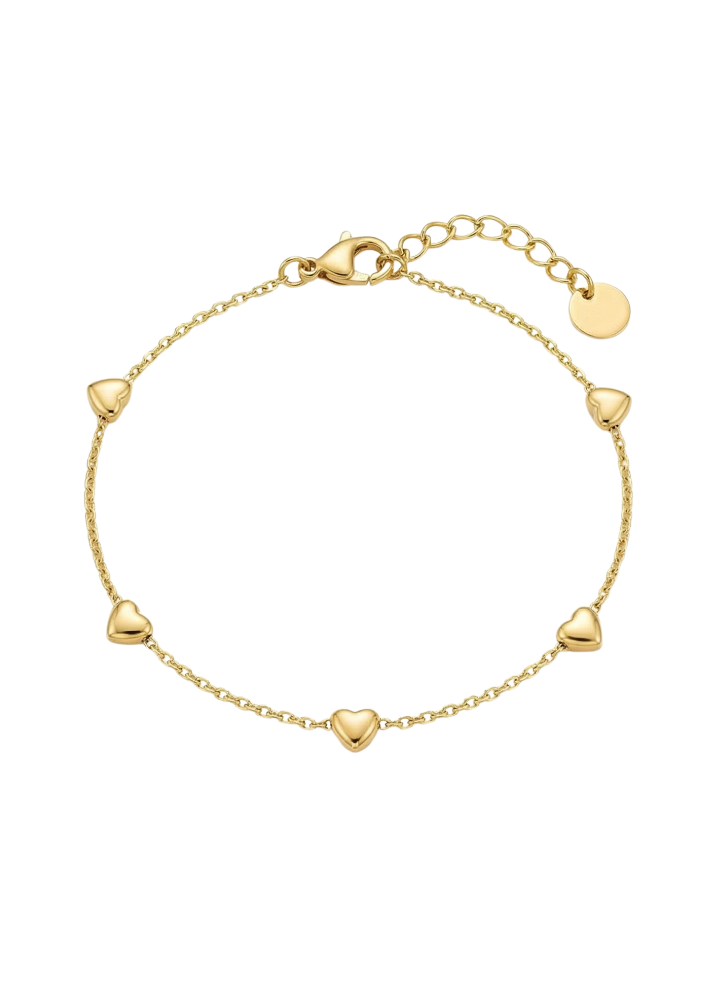 Bracelet Acier Inoxydable Mini Cœur